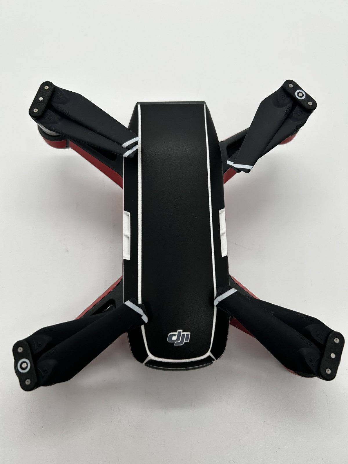 DJI Spark Replacement Drone Custom Red Wrapped – Gimbal Camera Tested