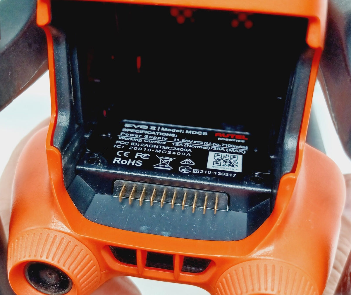 Autel EVO II V1 EVO 2 8K Drone Black/Orange P/N MDCS (Drone Only)
