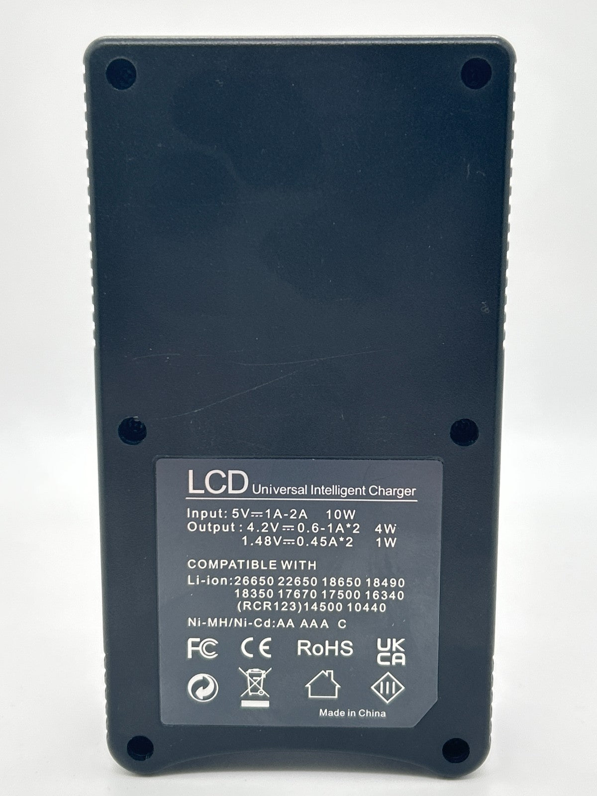 VICTAGEN N4 Plus Universal Battery Charger LCD Display – Li-Ion Ni-MH