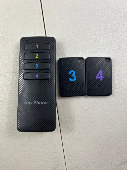 Key Finder with Sound Remote Locator – Includes Tags 3 & 4 Only – Partial Set