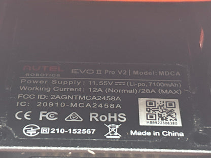 Autel EVO II V2 EVO 2 6K Drone MDCA Black Orange Working Body Cracks