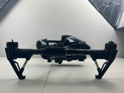 DJI Inspire 1 T600 Drone Only – Tested Working – Spray Painted Black – Damaged