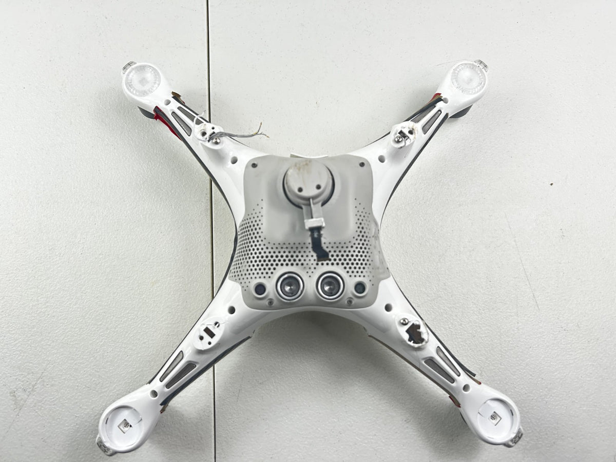 DJI Phantom 4 4K Drone WM330A – No Camera – Legs Detached – For Parts/Repair