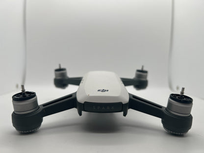 DJI Spark Drone Only (MM1A) White – Camera Gimbal Issue –  For Parts