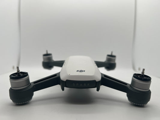 DJI Spark Drone Only (MM1A) White – Camera Gimbal Issue –  For Parts