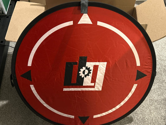 Deco Gear Drone Landing Pad w/ 4 Ground Spikes – Double-Sided