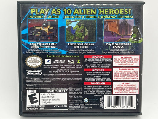 Ben 10 Alien Force - Vilgax Attacks - Nintendo DS - w/ Case + Manual - Used