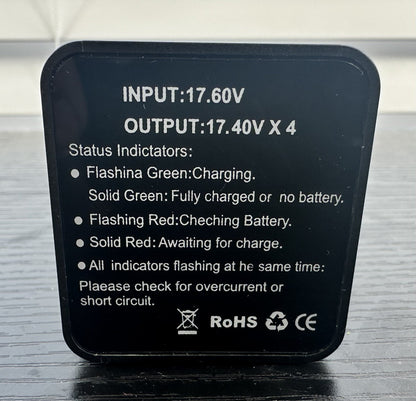Ultimaxx 4-in-1 Battery Charging Hub 4-Port Charger for DJI Mavic 2 Pro/Zoom