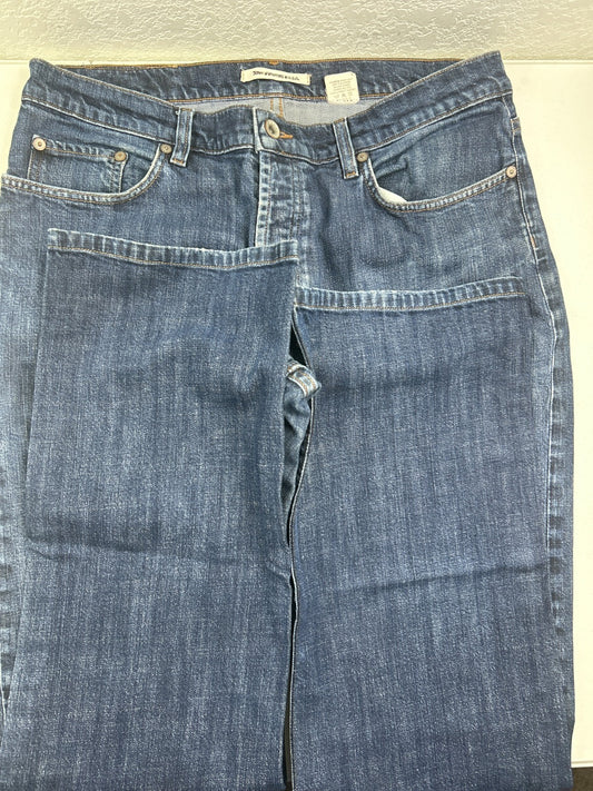 John Varvatos USA - Mens Blue Jeans - Straight Leg - Size 34R - Used