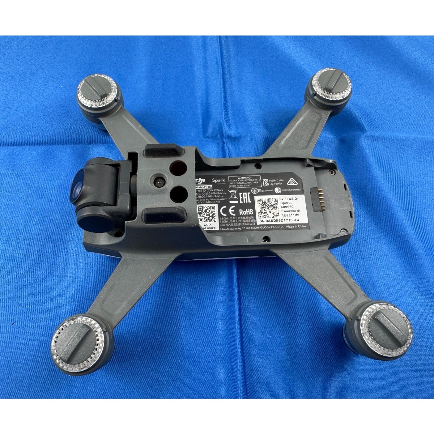 DJI Spark Replacement Drone (Customized) with Stabilized Gimbal Camera Working