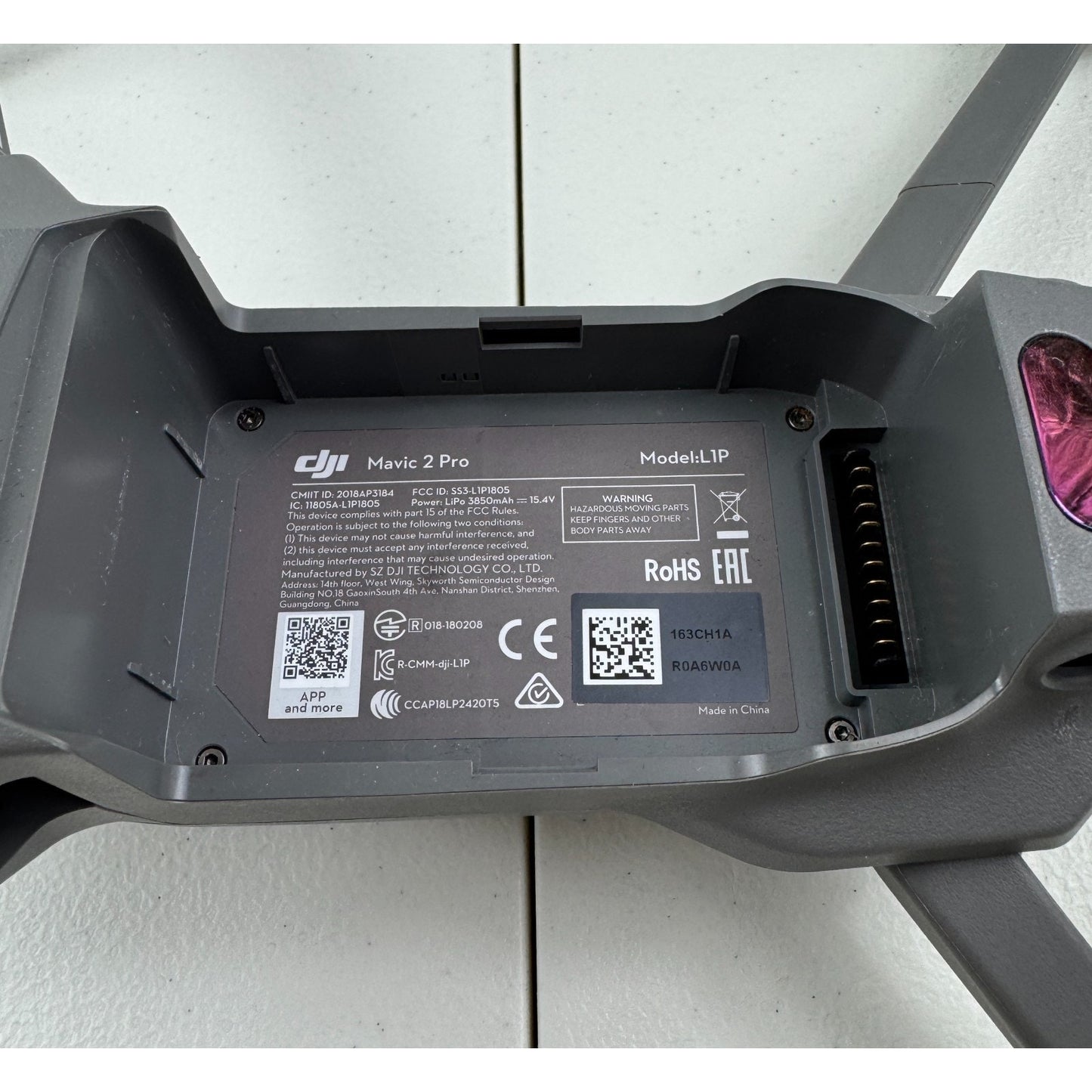 DJI Mavic 2 Pro Drone Gray (Drone Only) - No Camera