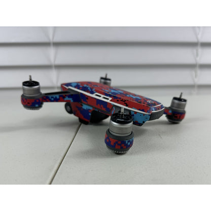 DJI Spark Replacement Drone (Custom Skin) with Stabilized Gimbal Camera Working