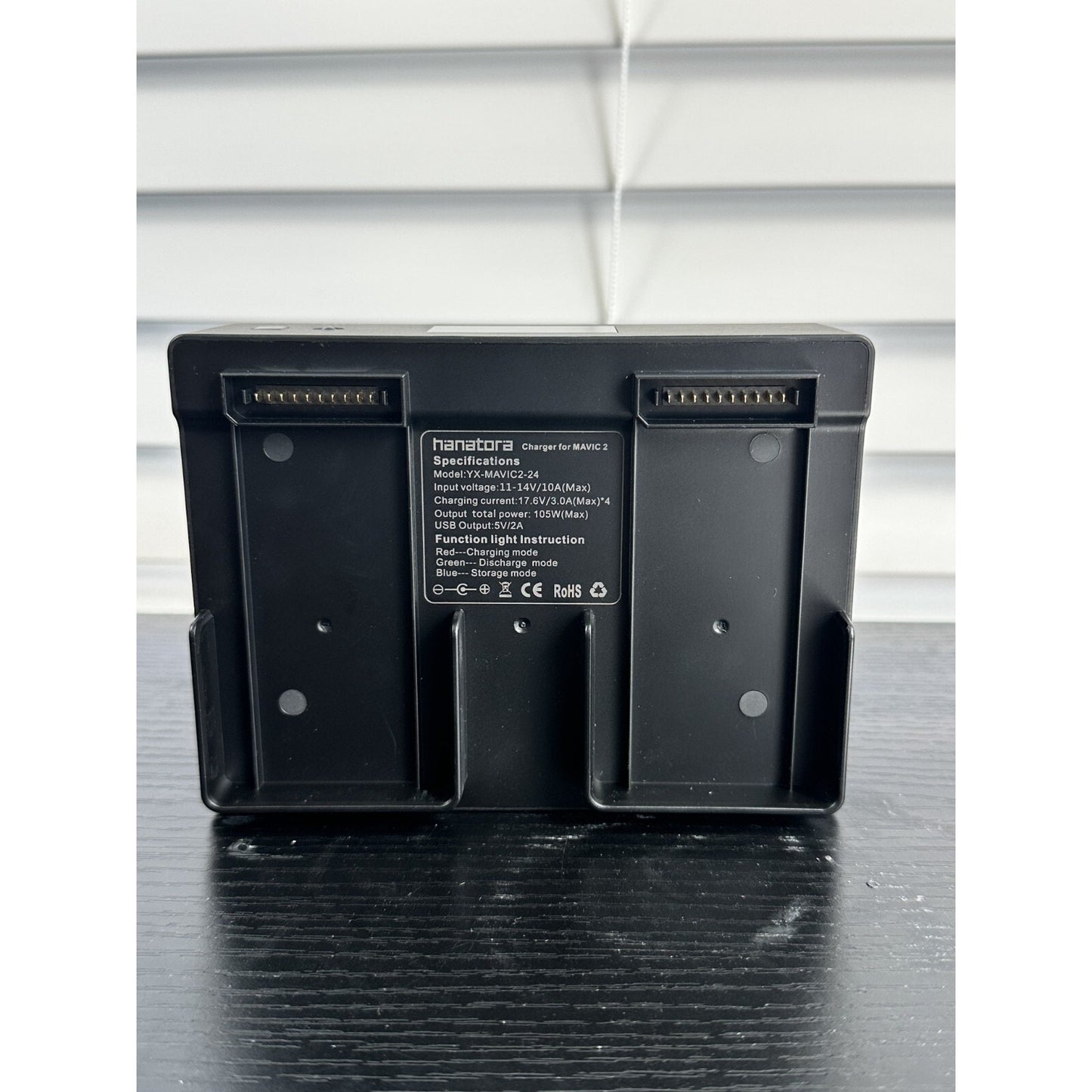 Yx Hanatora YX-MAVIC2-24 Charging Hub AC & Car Adapter for DJI Mavic 2 Pro/Zoom