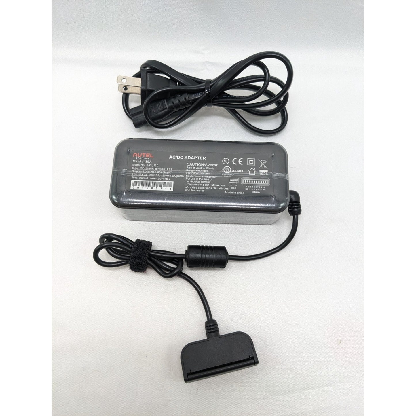 Autel XA3_130 adapter with line cord for EVO I (EVO 1) - Used