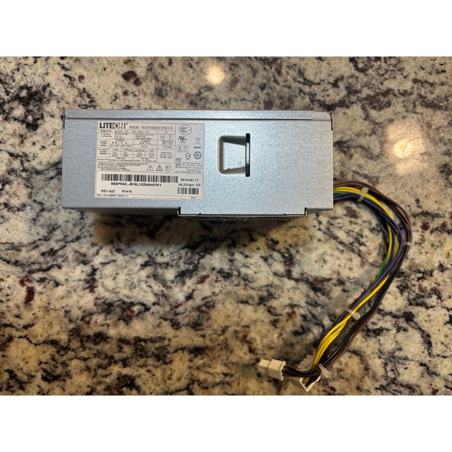 Lenovo ThinkCentre 240W Desktop Power Supply PS-4241-02 54Y8901