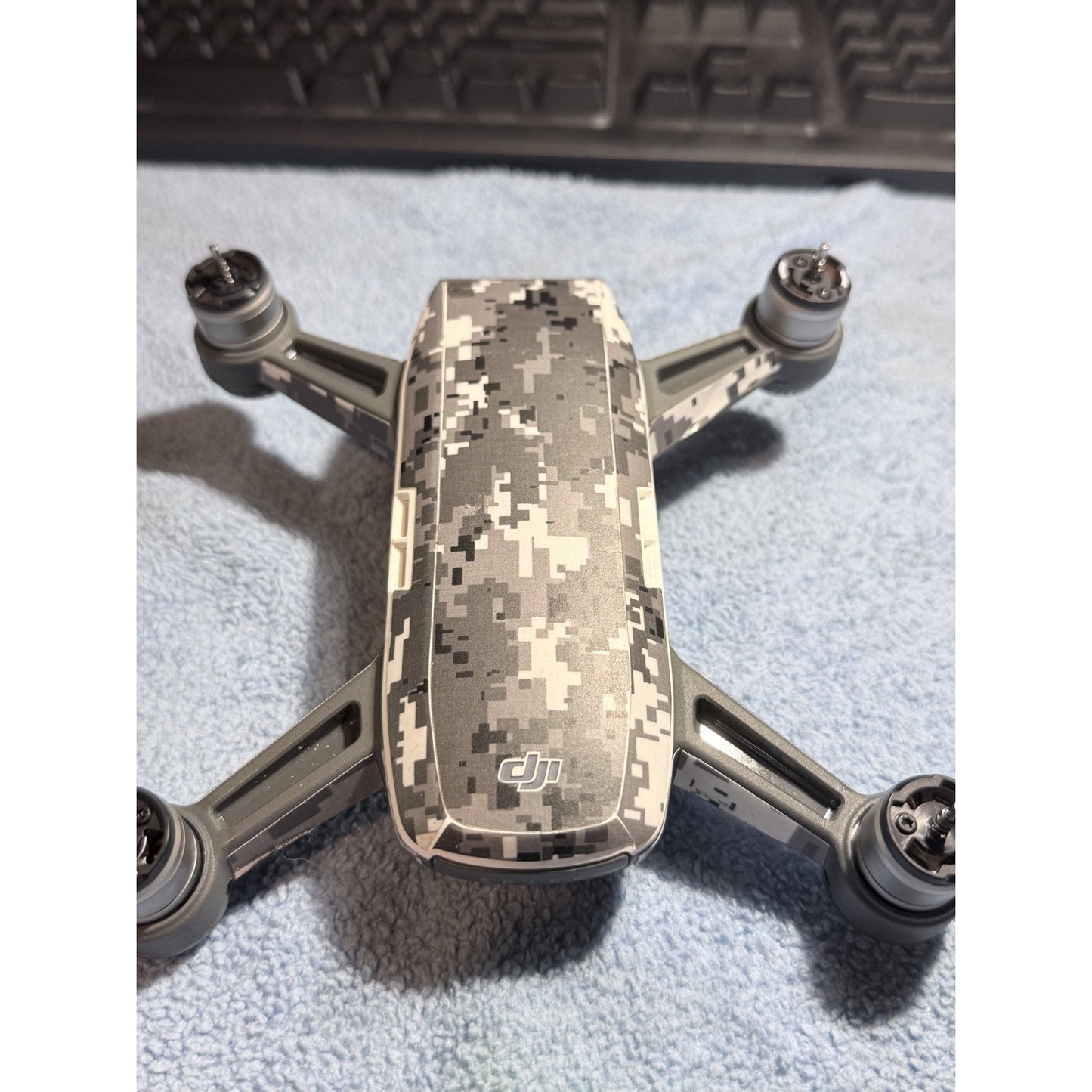 DJI Spark Replacement Drone -Camo Skin w/Stabilized Gimbal Camera –Tested – Used