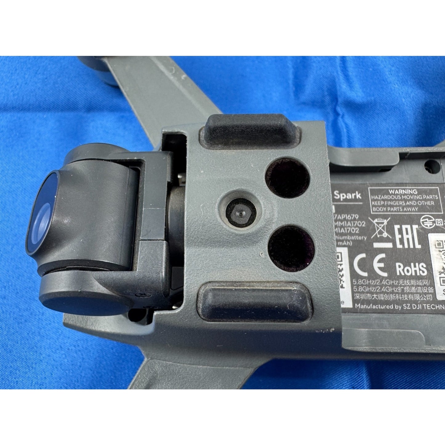 DJI Spark Replacement Drone (Customized) with Stabilized Gimbal Camera Working