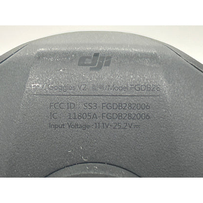 DJI FPV Goggles V2 (Used) for Drone Immersive Experience P/N FGDB28 No Battery