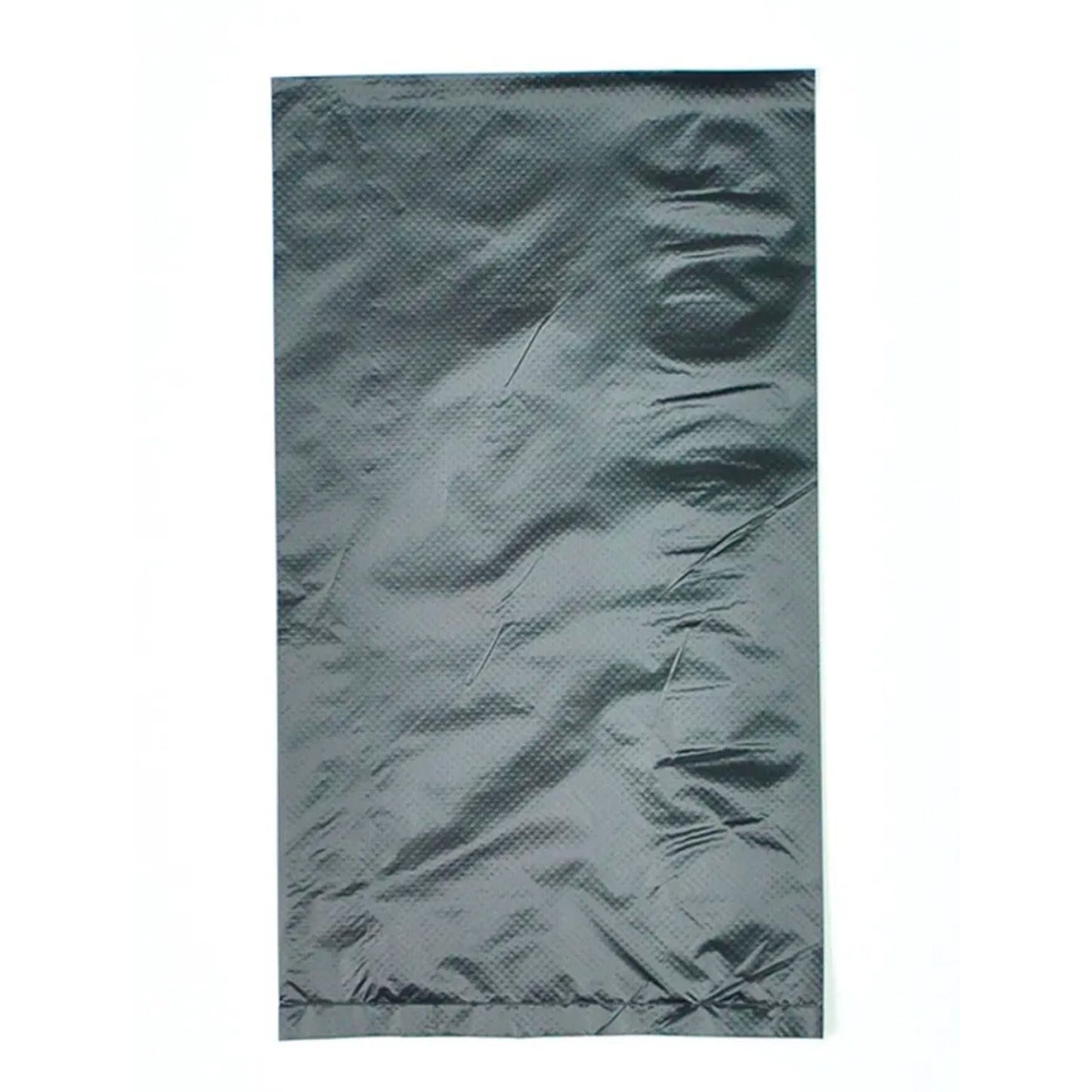 1000x Plastronic C11BK Merchandise Bag - 8 1/2" x 11", 0.6 mil HDPE, Black