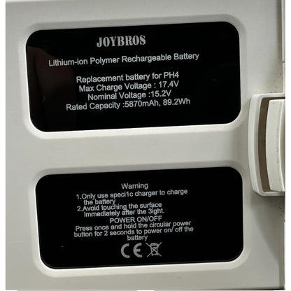 High Capacity Battery Phantom 4 PH4-5870mAh - 16 Cycles